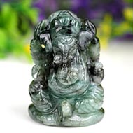Emerald Ganesha - 212 carats