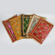 Netted Mata Ki Chunri - Set of 5