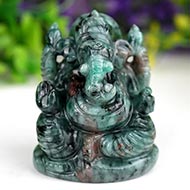 Emerald Ganesha - 449.60 carats
