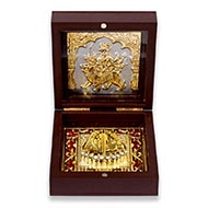 Durga Mata Charan Paduka Jai Mata Di Box For Gifting