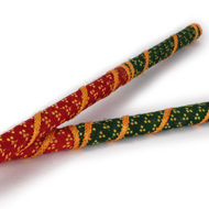 Bandhani Dandiya Sticks