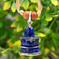 Lapis Lazuli Shivling Pendant