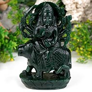 Durga Green Aventurine Idol - 1.720 Kgs