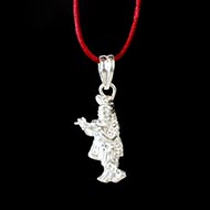 Krishna Locket in Pure Silver III