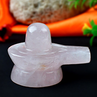 Rose Quartz Shivling - 129 gms