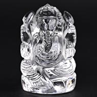 Sphatik Crystal Ganesha Idol - 159 gms
