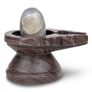 Bana Lingam with Stone Yoni Base CCIII
