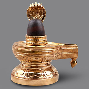 Bronze Jaldhari Yoni Base With Lingam