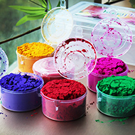 Holi Gulal - Set of six colors