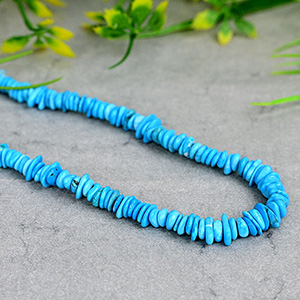 Turquoise (Button Shaped) Mala