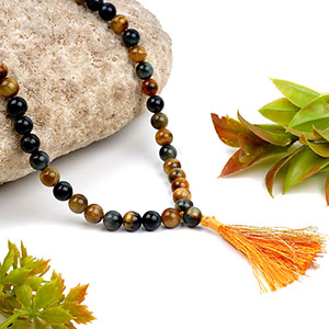 Black Cat's Eye Mala