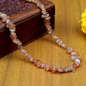 Sunstone Uncut Mala