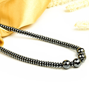 Hematite Beads Necklace