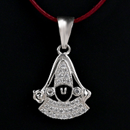 Venkateswara Balaji Locket in 925 Silver