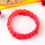 Pink Jade Bracelet - I