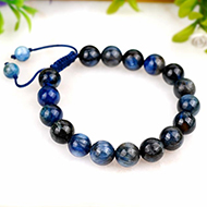 Kyanite Bracelet With Adjustable Thread
