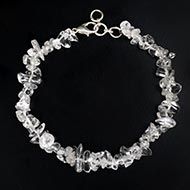 Uncut Sphatik Bracelet
