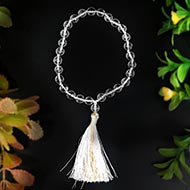 Sphatik Crystal Faceted Sumerni Mala